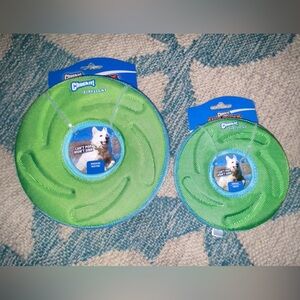 Green Chuckit! Dog Toy Set